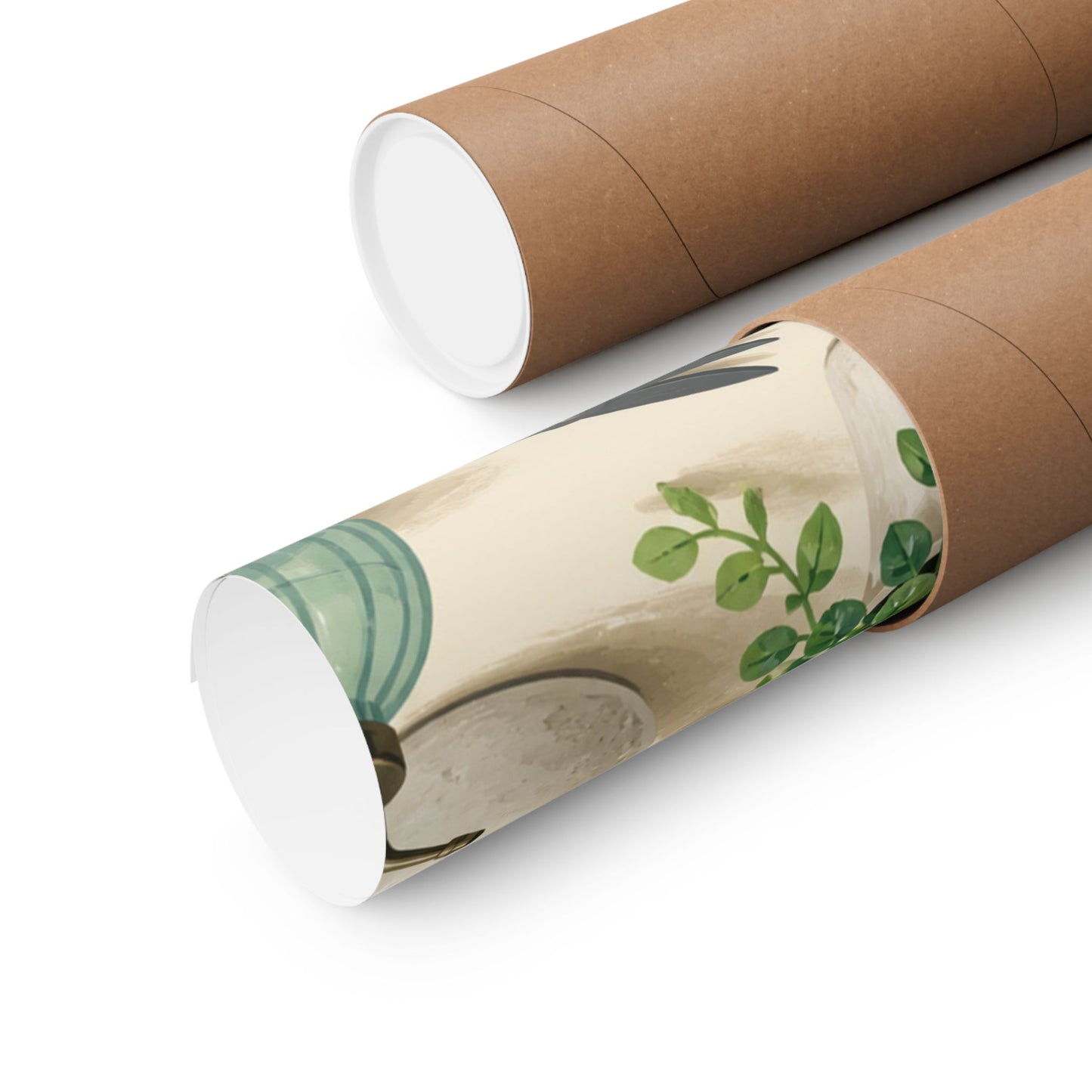 Calm Indoor Houseplant Collection Art Poster