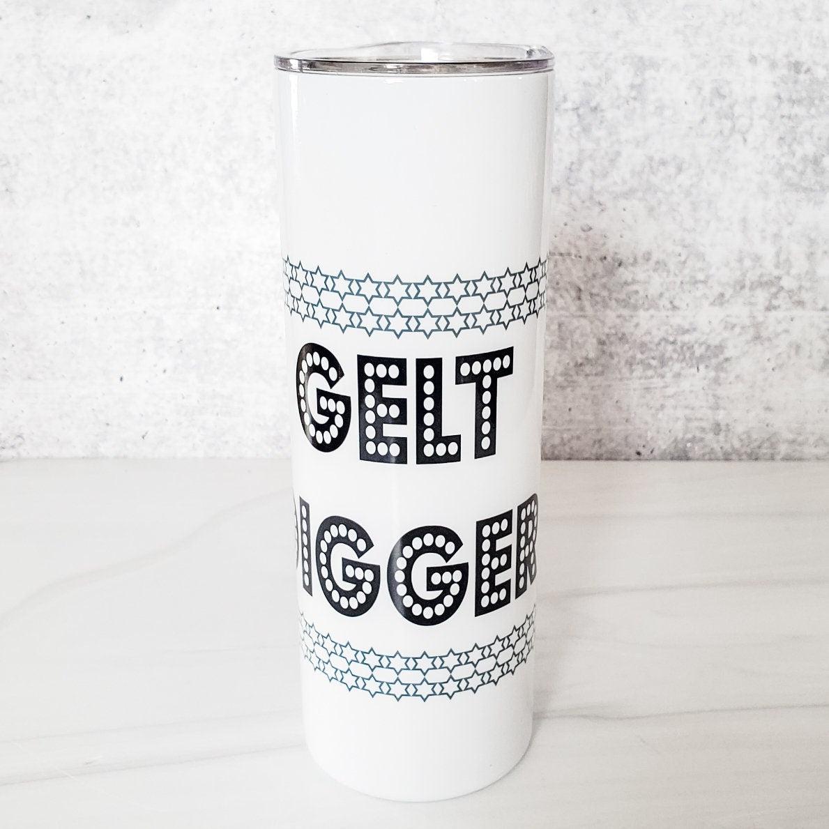 Funny 20 Oz Skinny Hanukkah Tall Tumbler