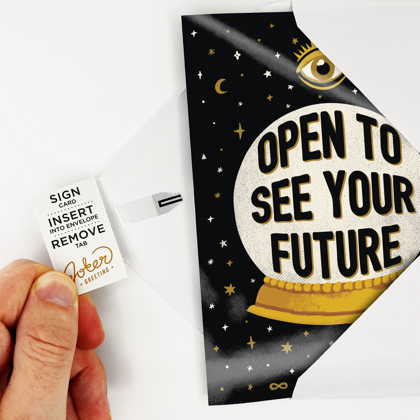 Endless All Occasion Fortune  Card with Glitter