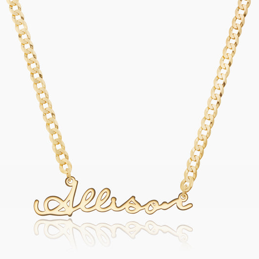 Signature Name Necklace