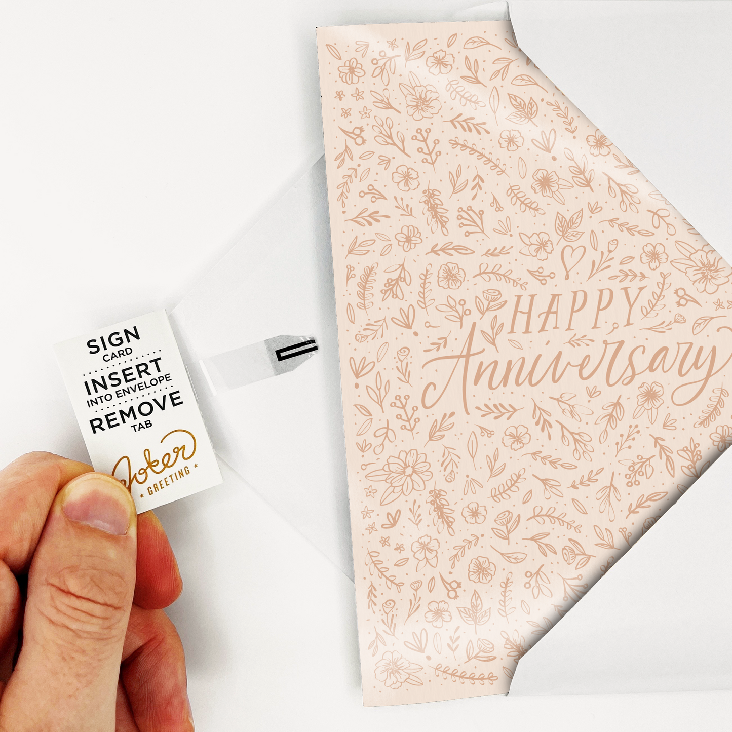 Endless Anniversary Card with Glitter