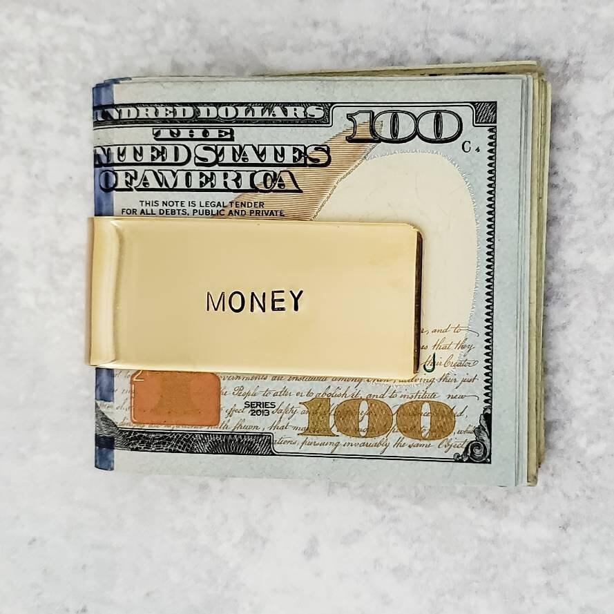 BEER MONEY Glass and Money Clip Gift