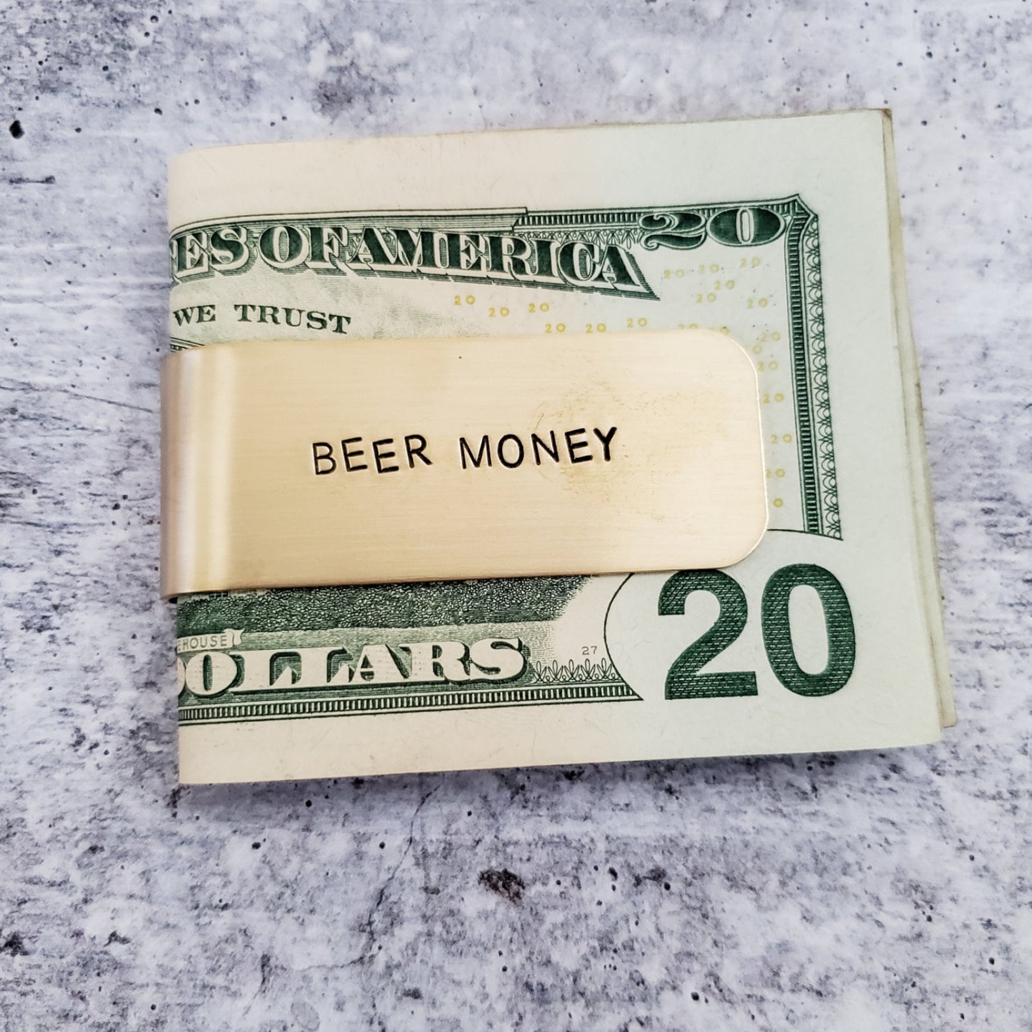 Believe in Miracles Chanukah Money Clip