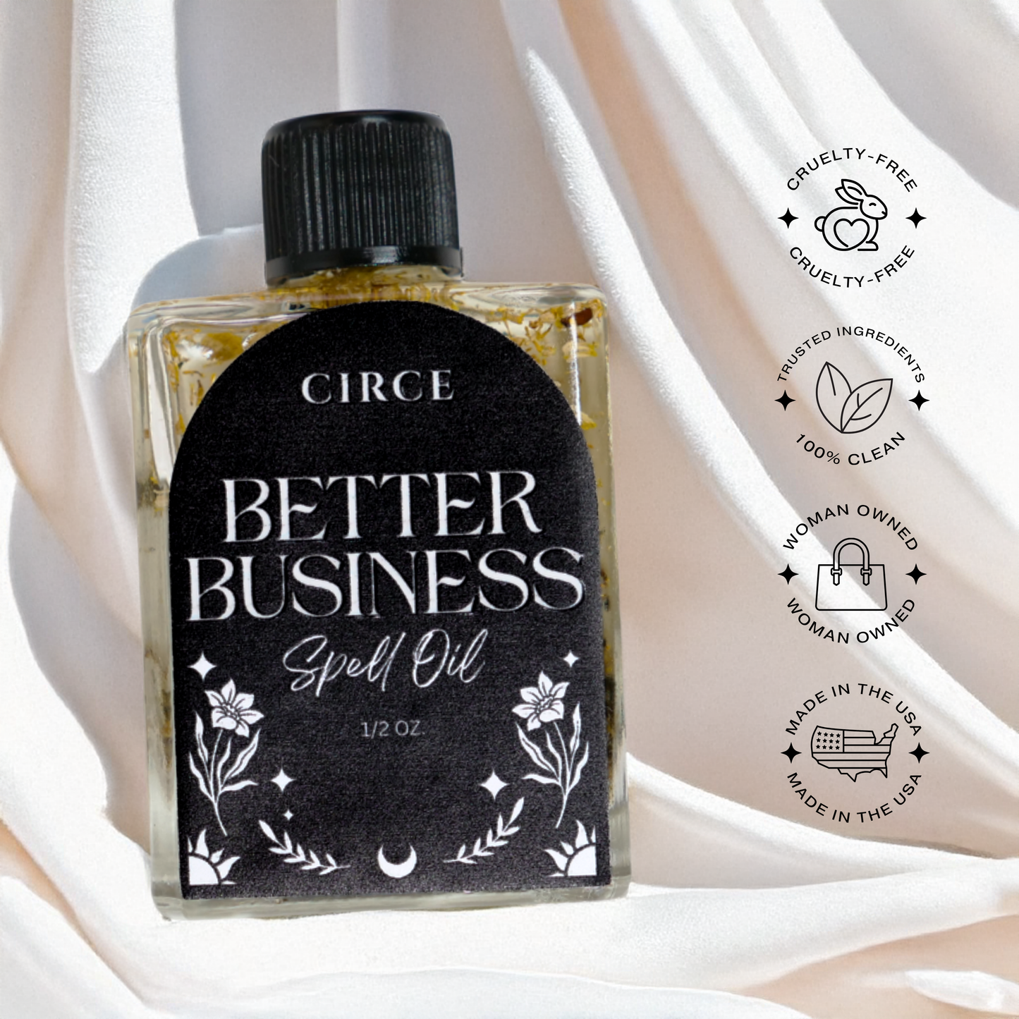 CIRCE Better Business Spell Oil 1/2 oz.