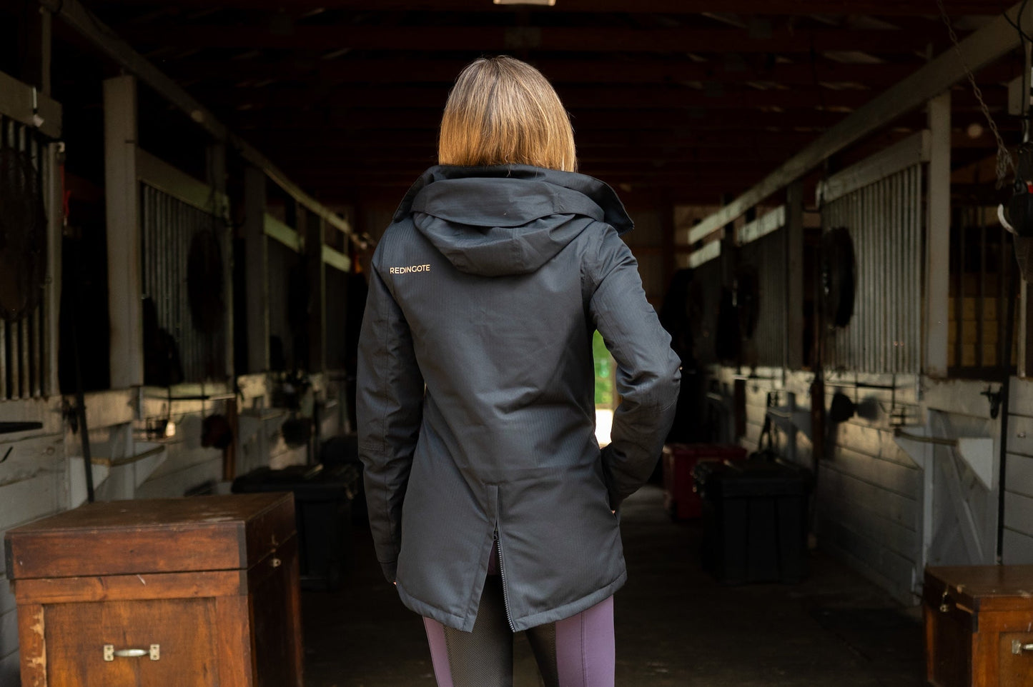 Winter Insulated Riding Jacket 2.0 - Caviar