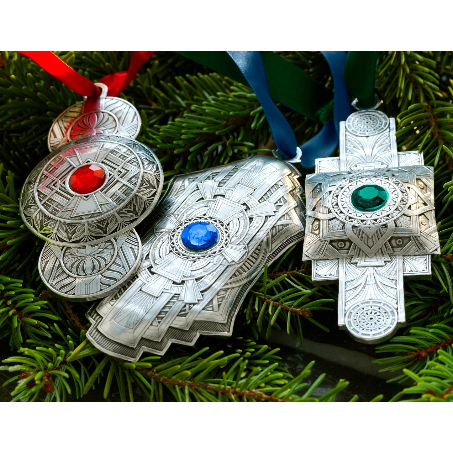 Century Ornament 3-Piece Set (Aluminum)