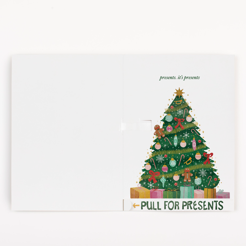 Endless Christmas Glitter and Sticker Surprise Card