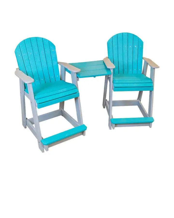 Tete-a-Tete Chair Set in Dining, Counter & Bar Heights
