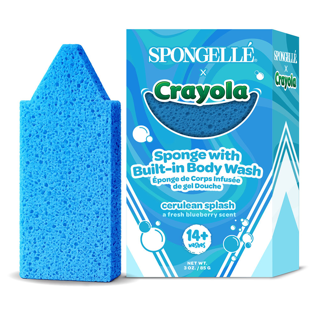 Cerulean Splash Body Buffer | Crayola