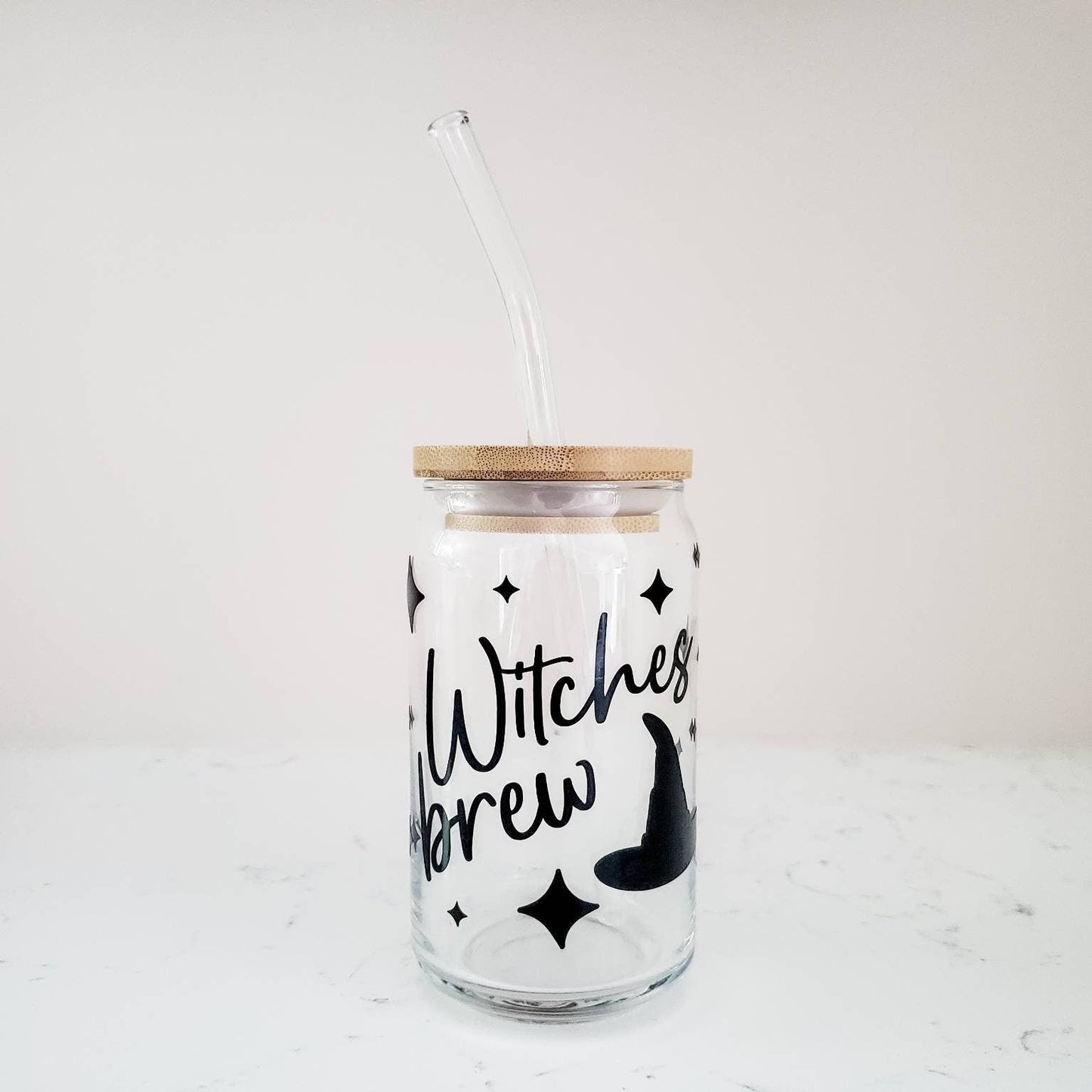 Halloween Vinyl Iced Coffee Cup