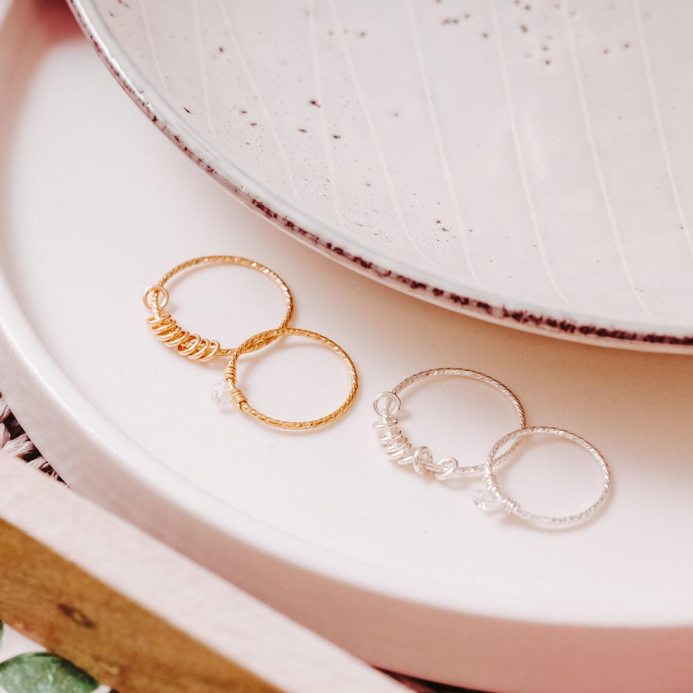 Dainty Fidget Ring