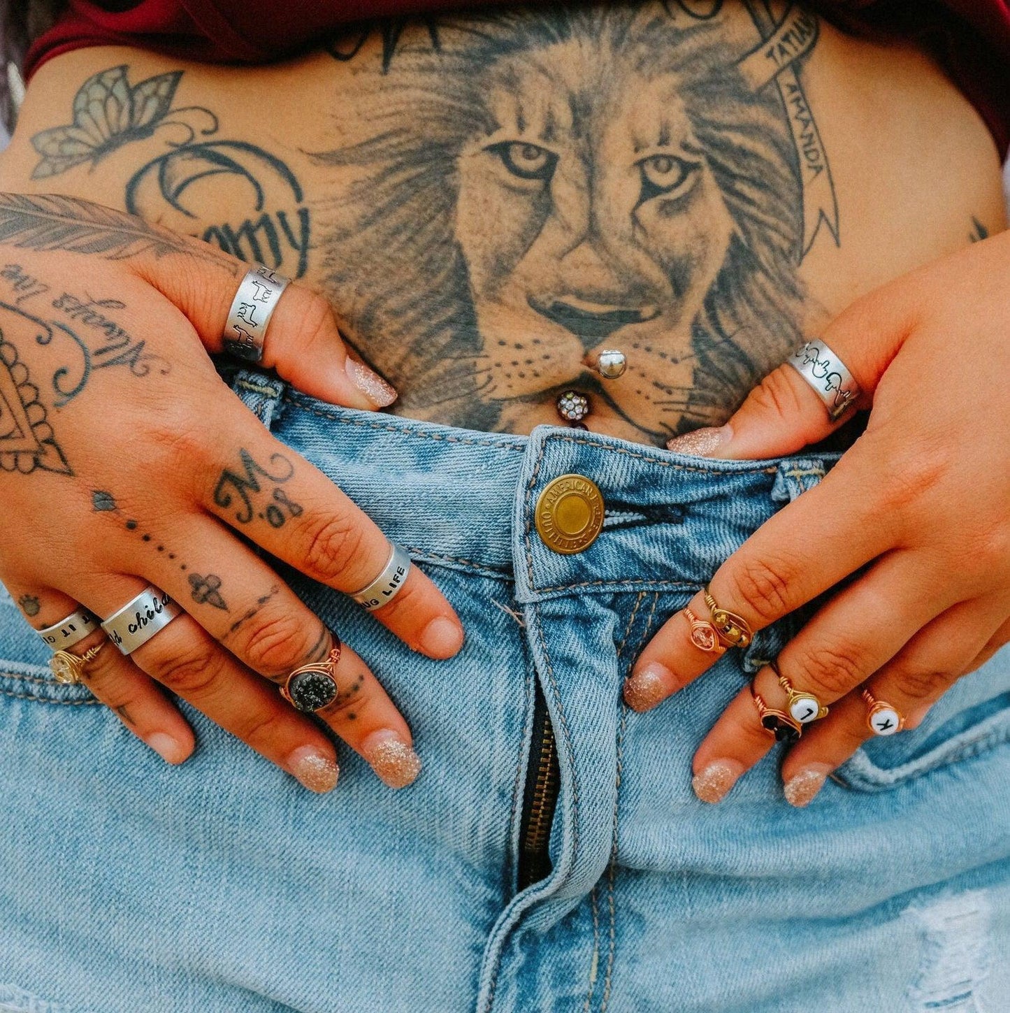 Daisy Silver Flower Ring