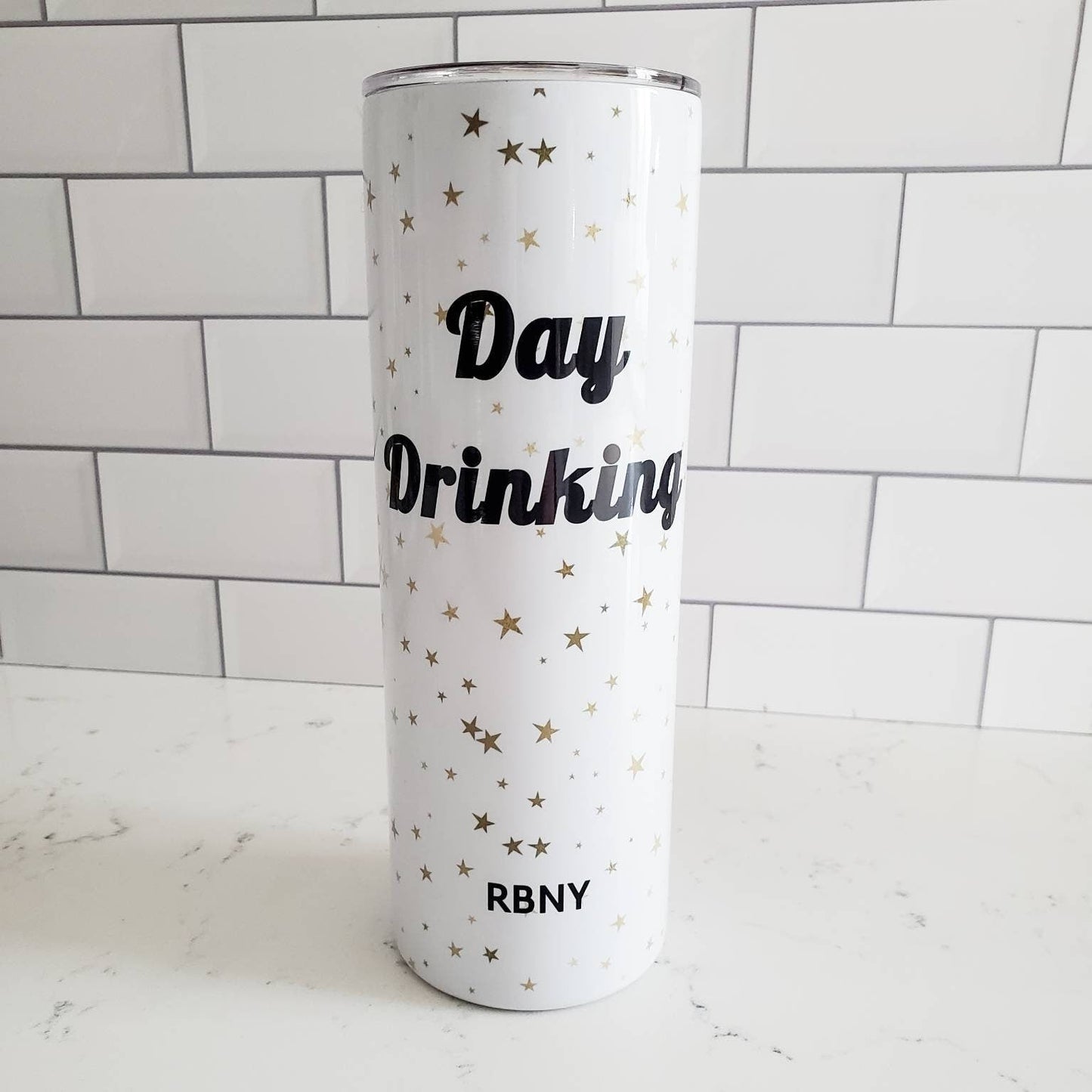 Day Drinking Personalized Vacation Tall Tumbler