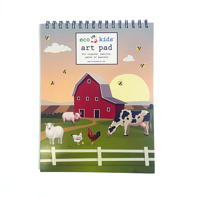 Eco-Kids Art Pad – 8.5x11 in – 50 Pages – by Elseware Unplug