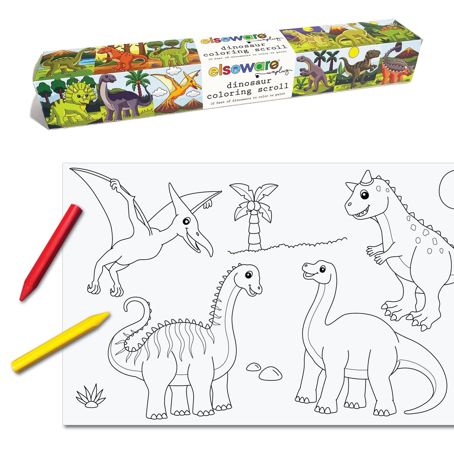 Coloring Scrolls – 10 ft – Adhesive Back