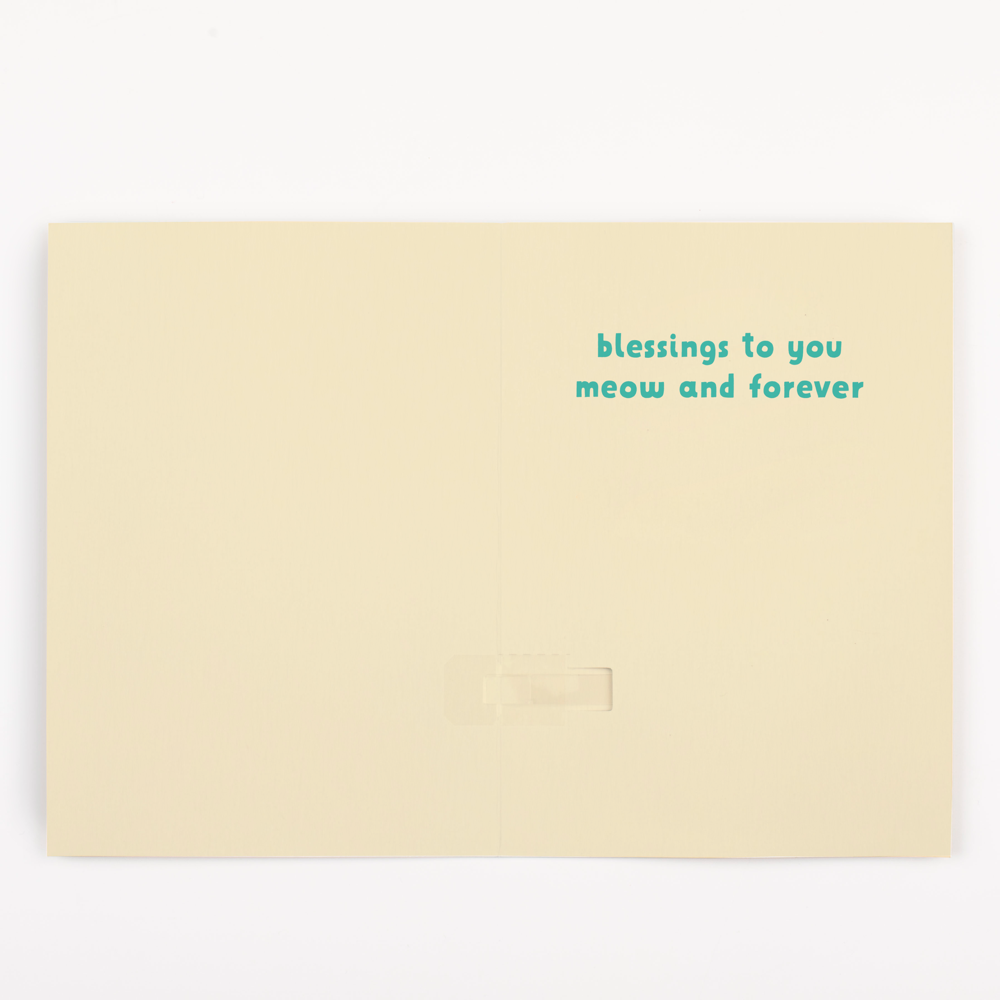 Endless Easter Card With Glitter