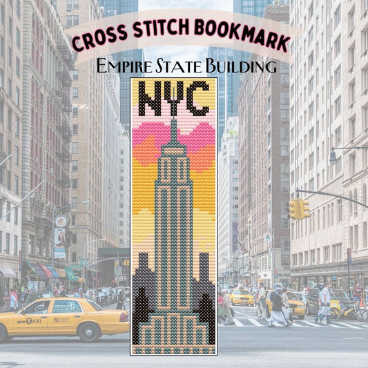 Empire State Building Bookmark