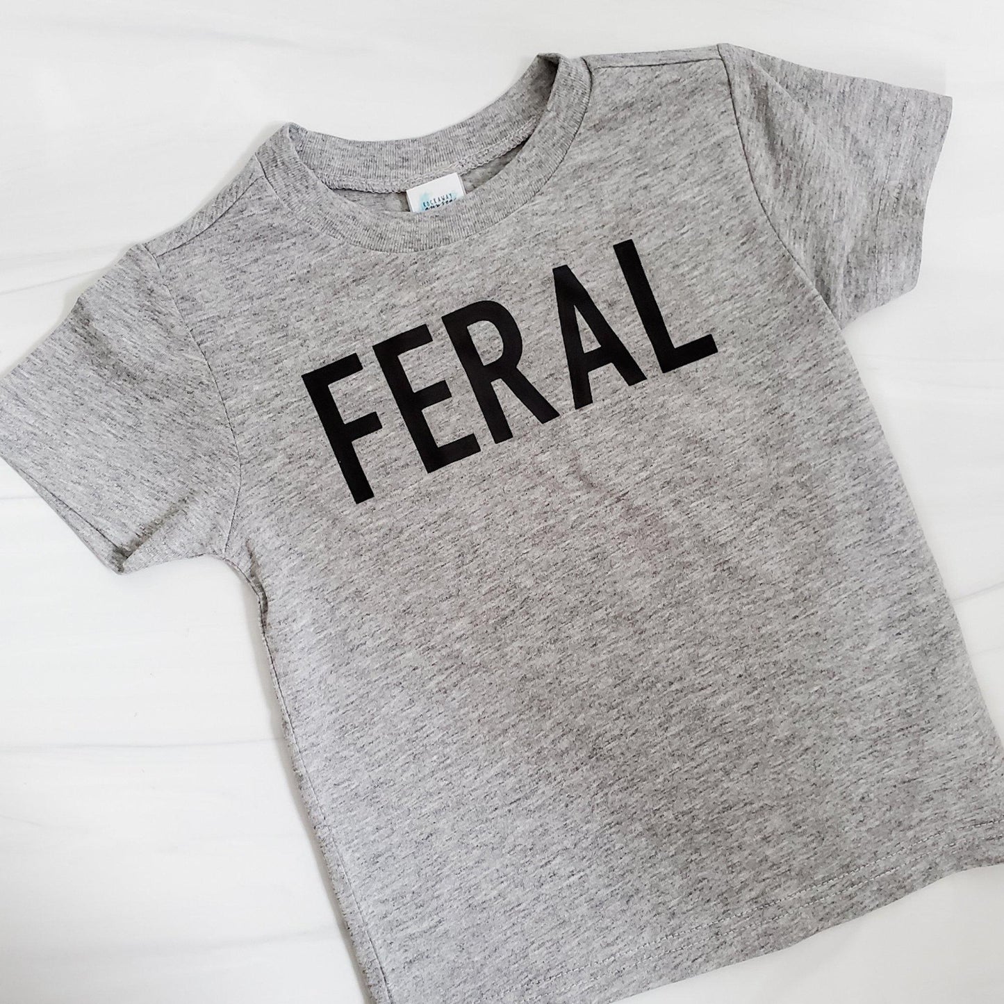 FERAL Funny Toddler T-Shirt OR Baby Bodysuit