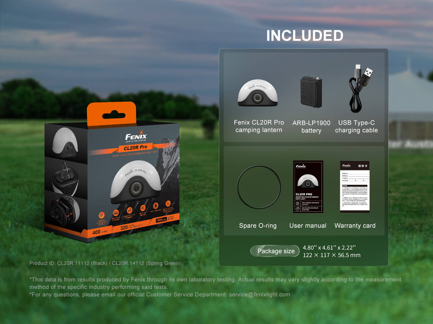 CL20R Pro Smart Multicolor Camping Lantern
