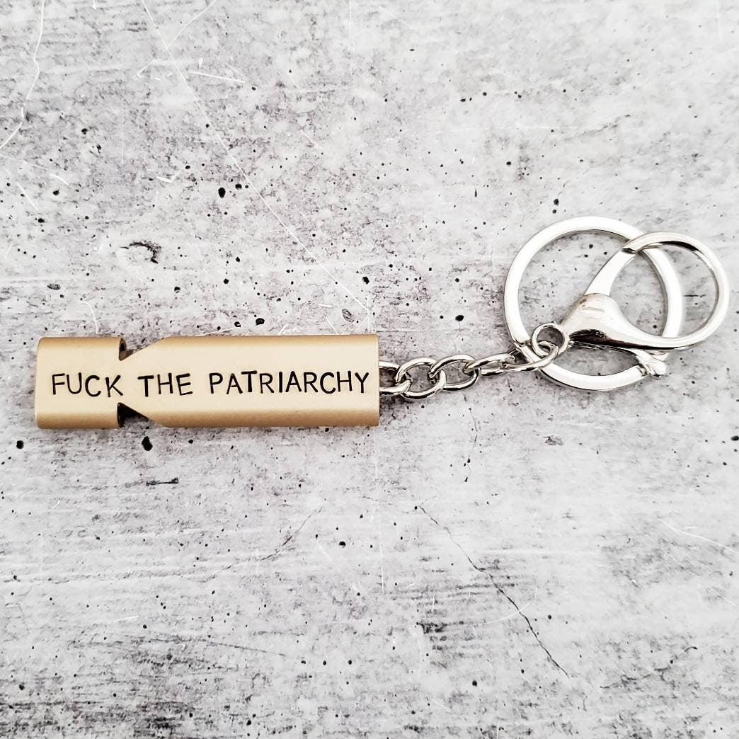 Fuck the Patriarchy Rape Whistle