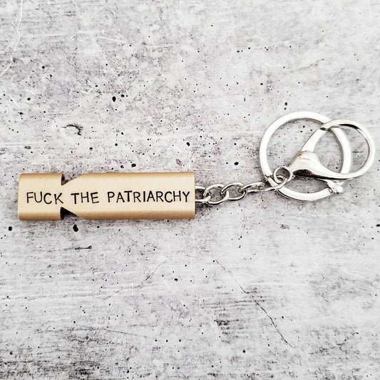 Fuck the Patriarchy Rape Whistle