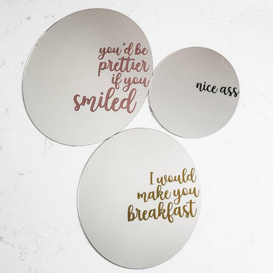 Funny Feminist Catcall Mirror