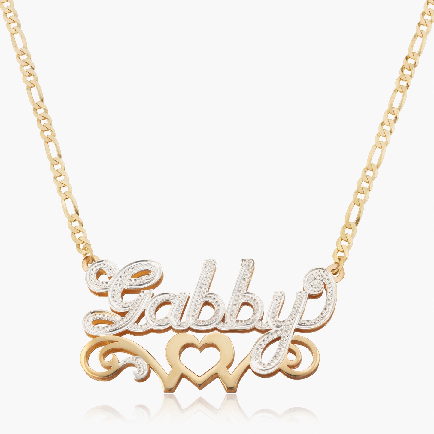 Double Plated Heavenly Love Name Necklace