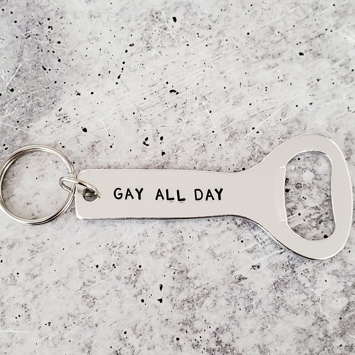 Gay All Day Bottle Opener