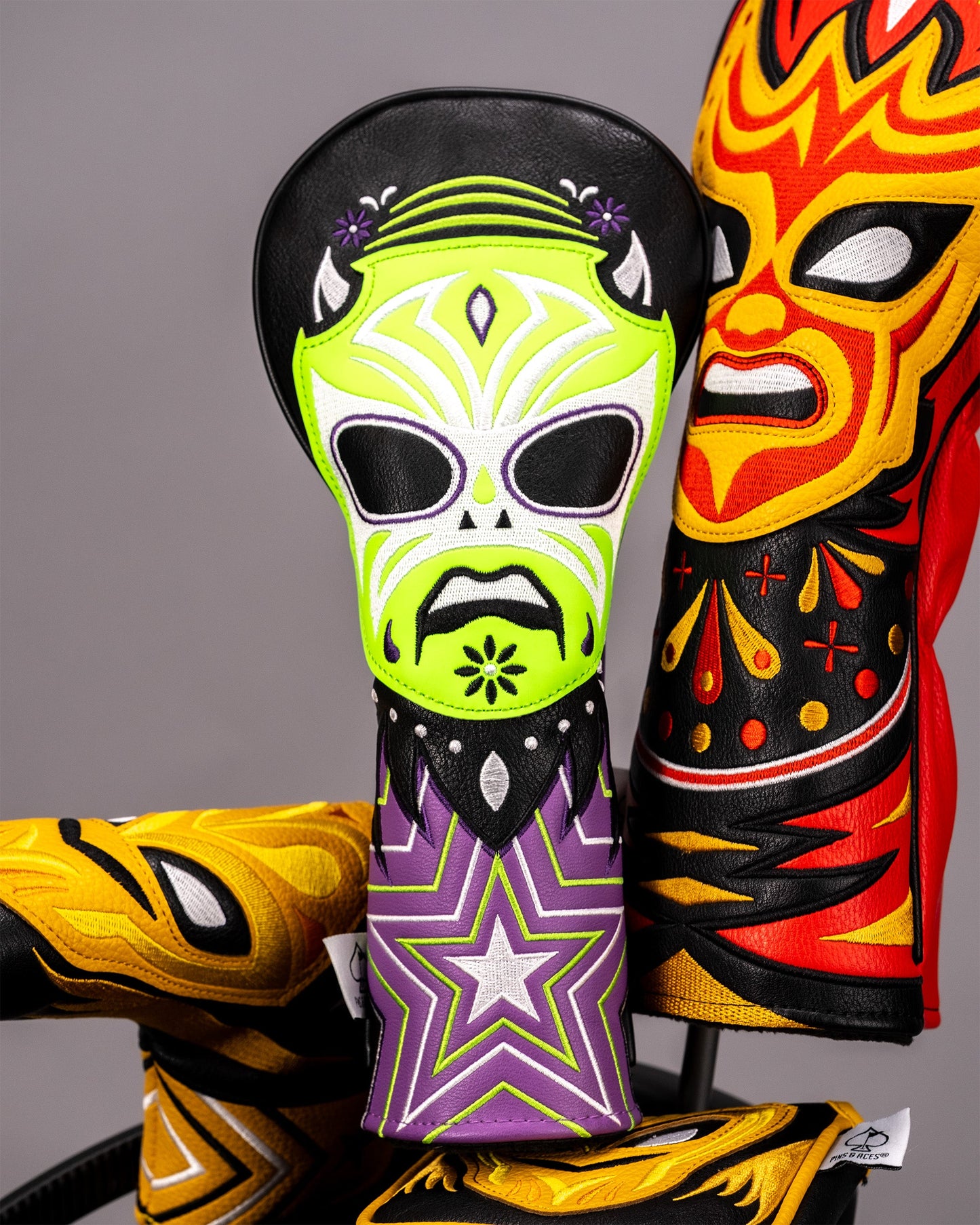 Lucha Libre Mask - Fairway Cover