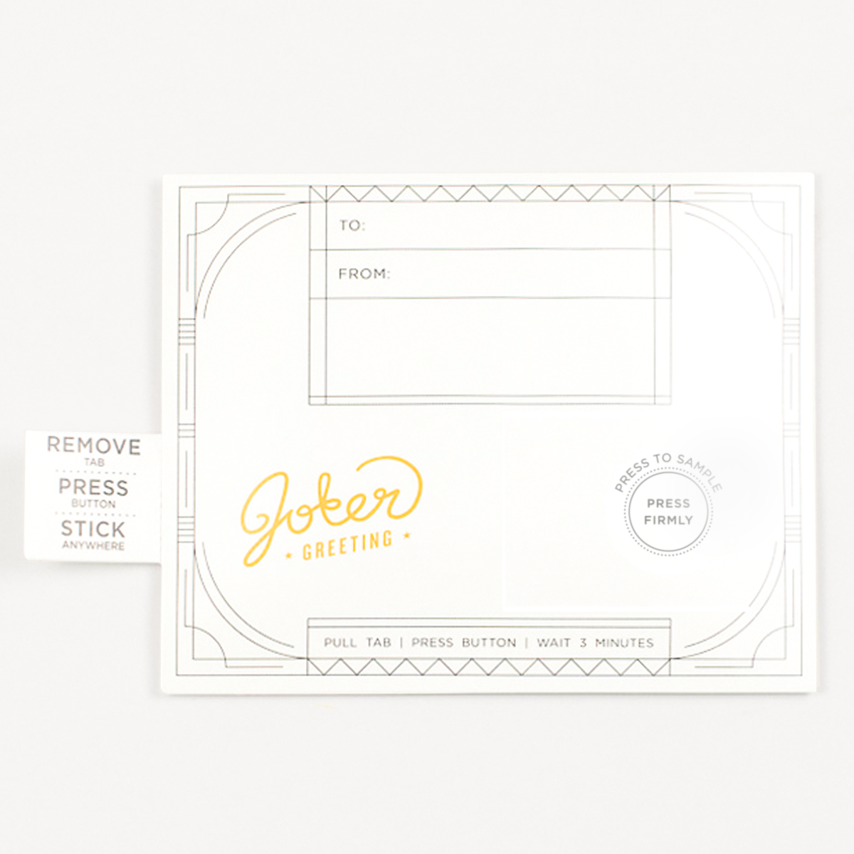 Hide and Prank Scream Glitter Trap