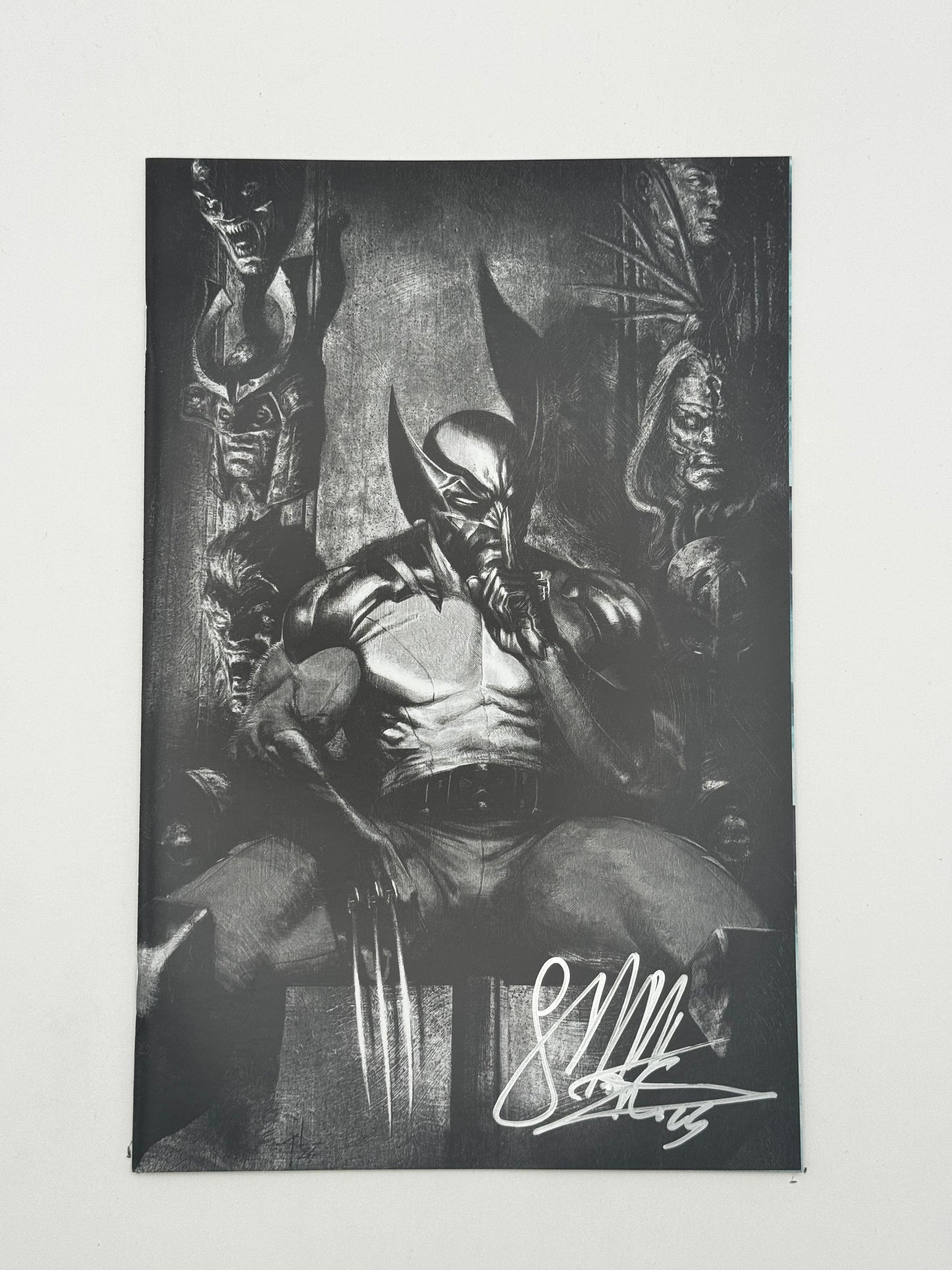 [Signed By Gabriele Dell'Otto] Wolverine #1 Virgin Unknown Comics Dell’Otto Exclusive Var [INST]