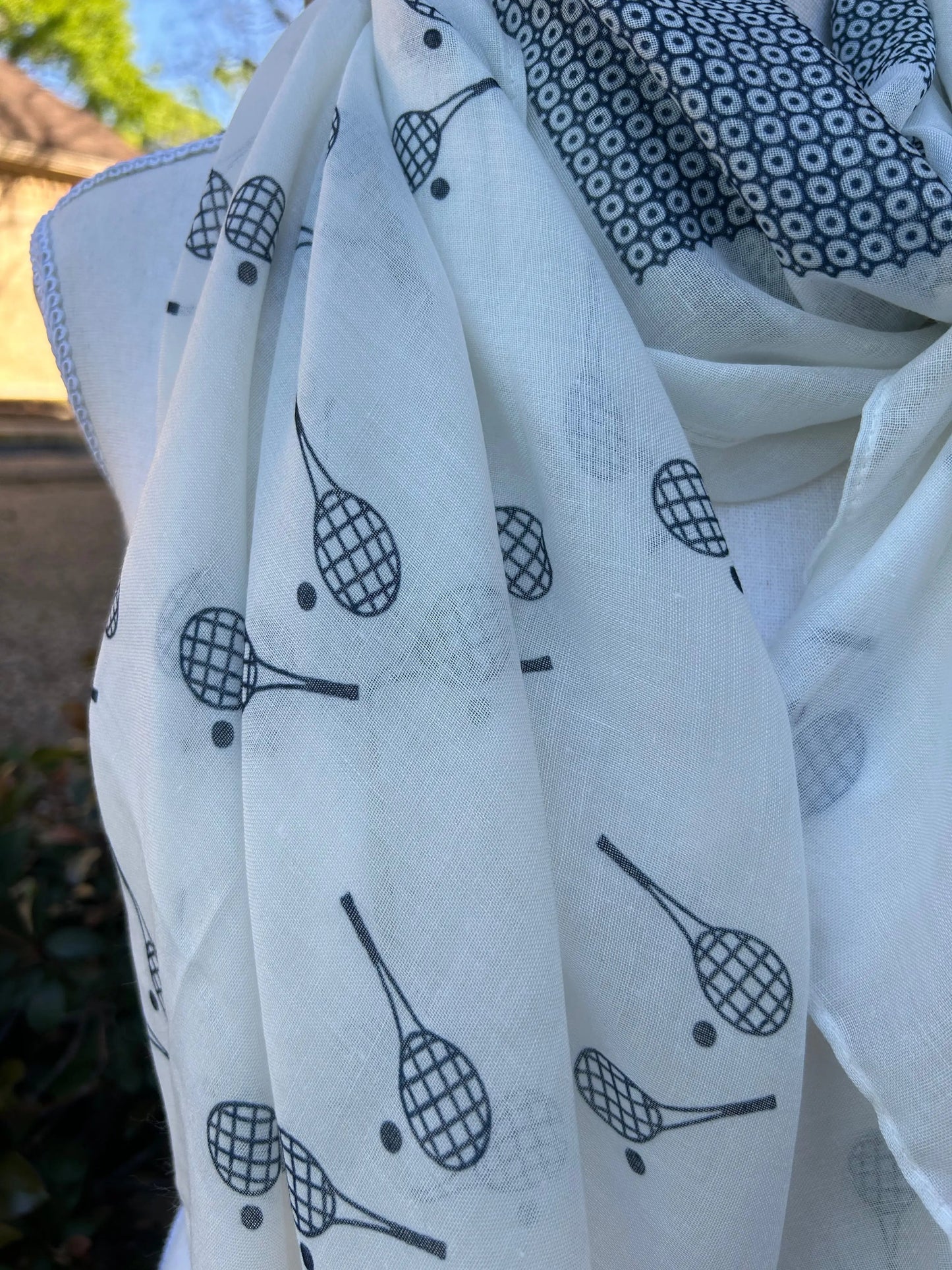 Racquet Time Sun Scarf/Wrap