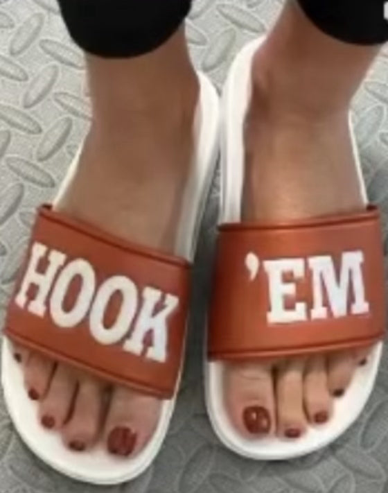 HOOK 'EM  Slides - LIMITED EDITION