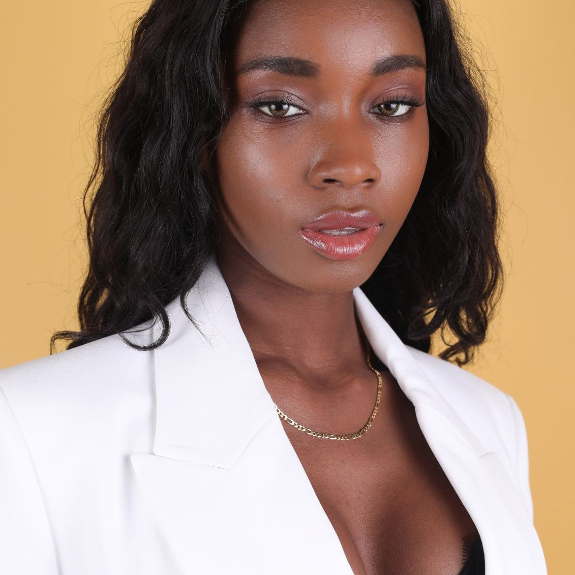 3.5mm Figaro Chain x Bracelet