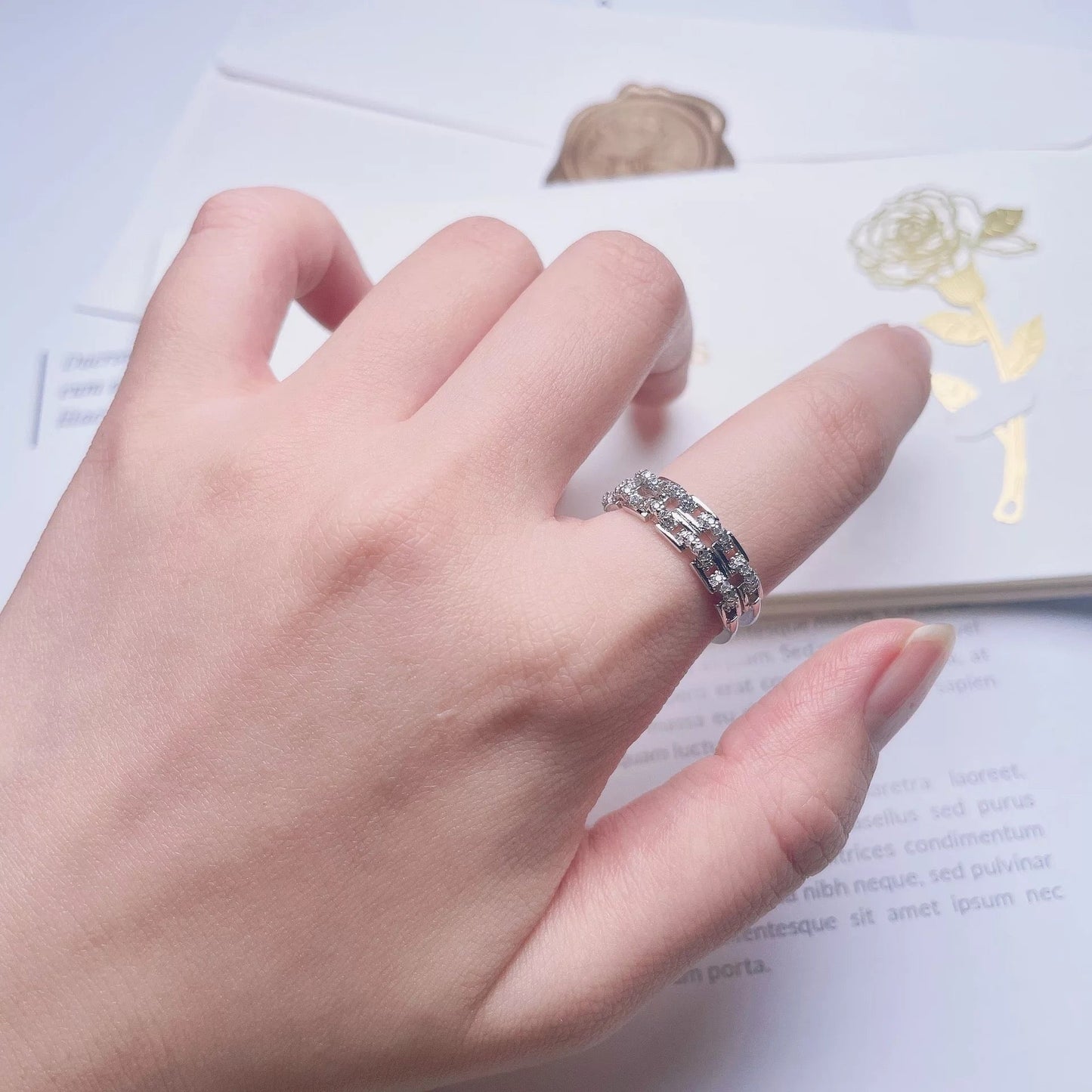 Chain Link Ring