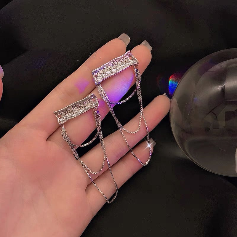 Barr Layered Chain Earrings