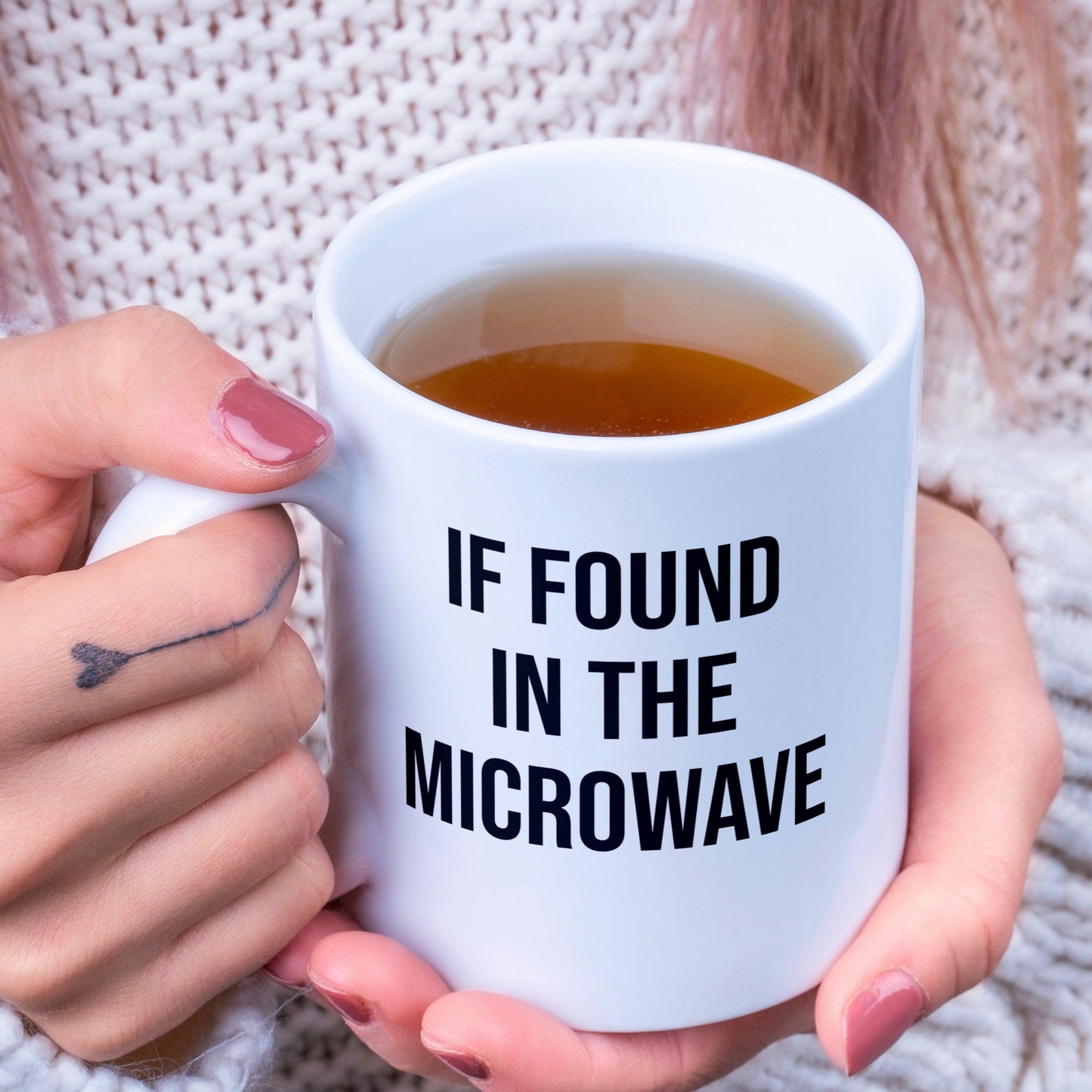 If Found in the Microwave, Please Return to Mama Coffee Mug
