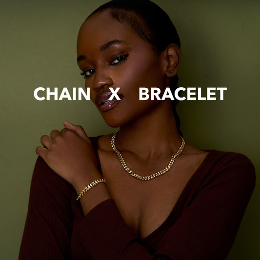 7mm Cuban Chain x Bracelet