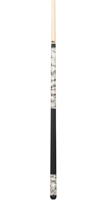 K2 Cue Matte Smoke with Black Simulated Wrap