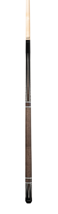 K2 Cue Gloss Black, Rosewood, Snakewood Point Design, Brown Embossed Embossed Lizard Wrap
