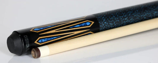 K2 6 Point Black with Turquoise Inlays