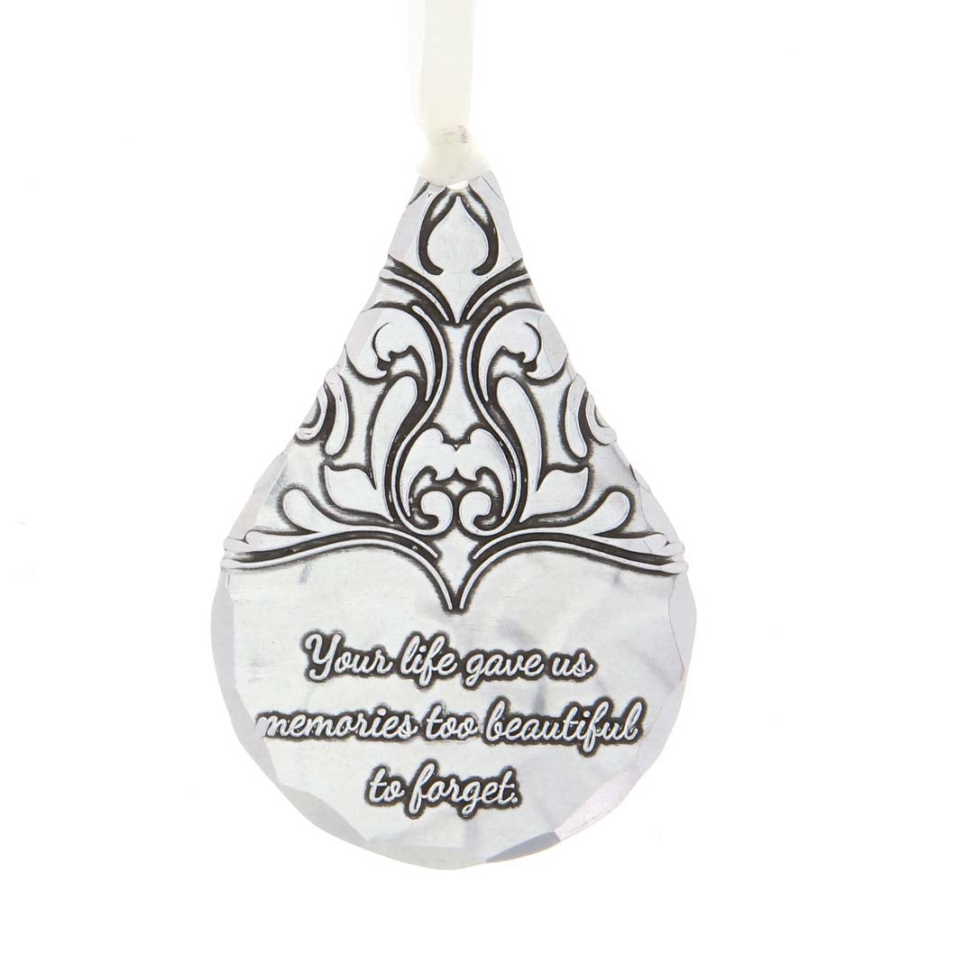 Teardrop Memorial Ornament