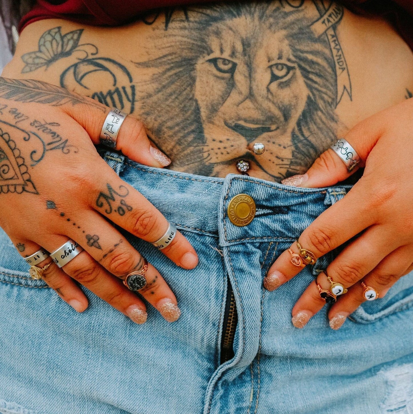 Middle Finger Mushroom Ring