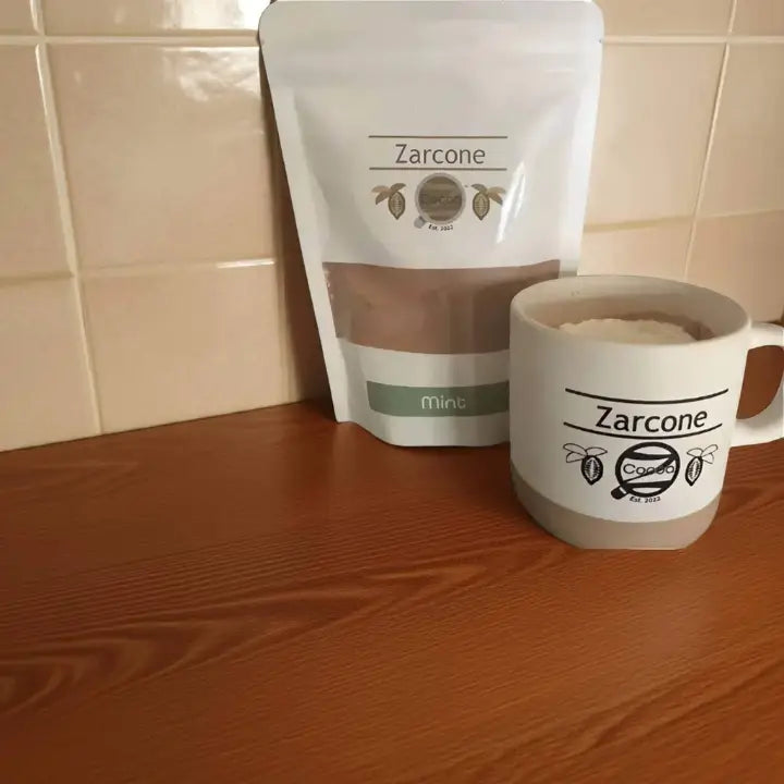 Mint Cocoa | Hot Cocoa Mix (10oz) | Zarcone Cocoa