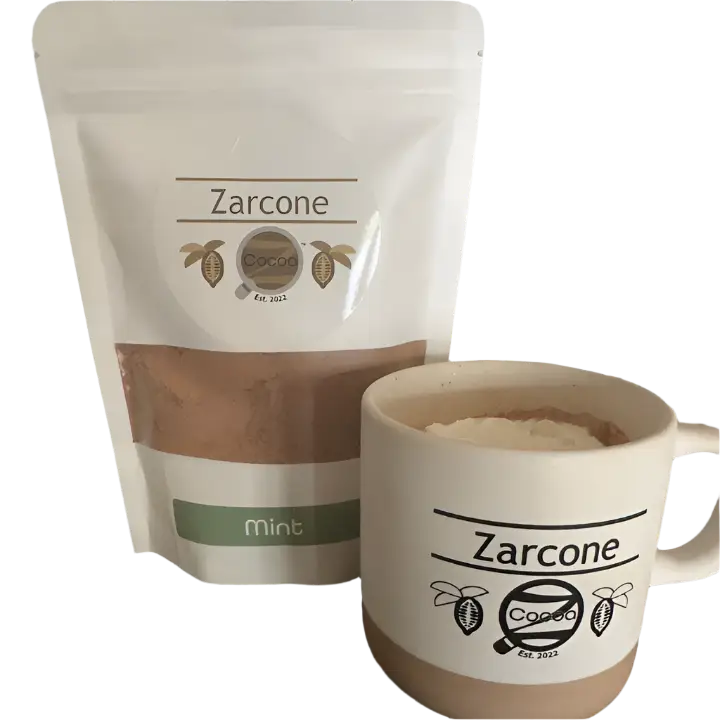 Mint Cocoa | Hot Cocoa Mix (10oz) | Zarcone Cocoa