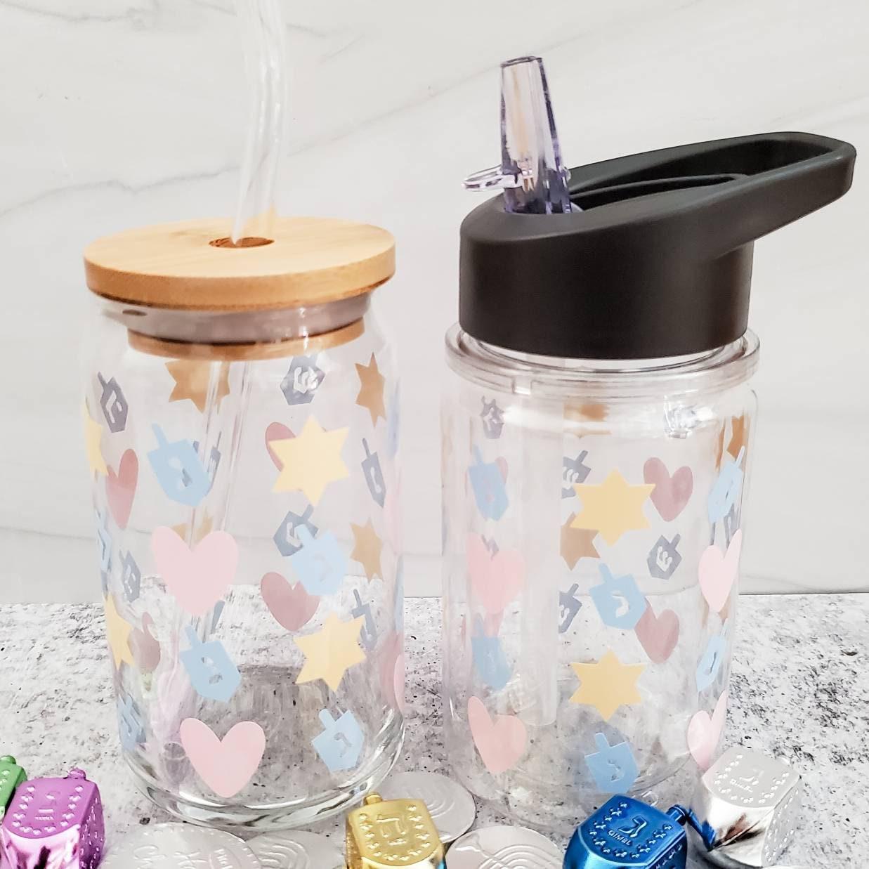 Mommy and Me Matching Hannukah Dreidel Cups