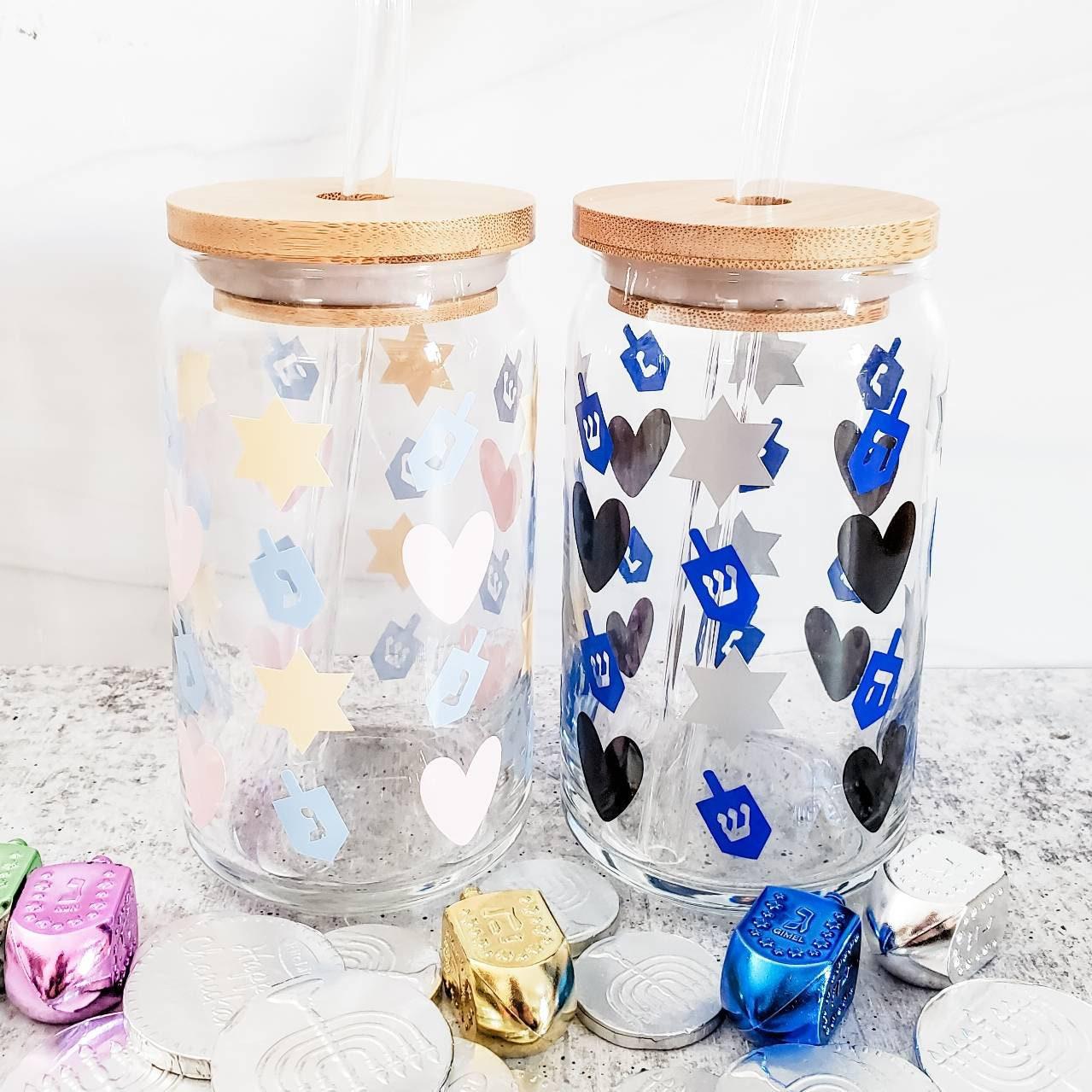 Mommy and Me Matching Hannukah Dreidel Cups