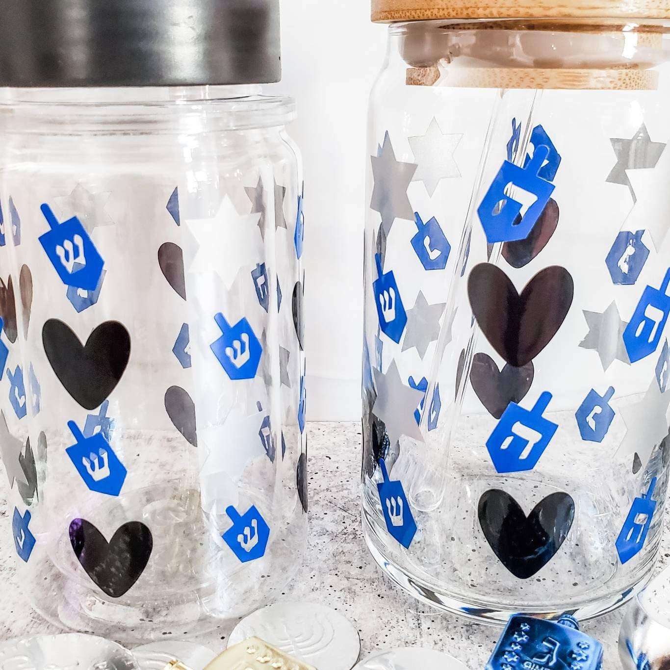 Mommy and Me Matching Hannukah Dreidel Cups