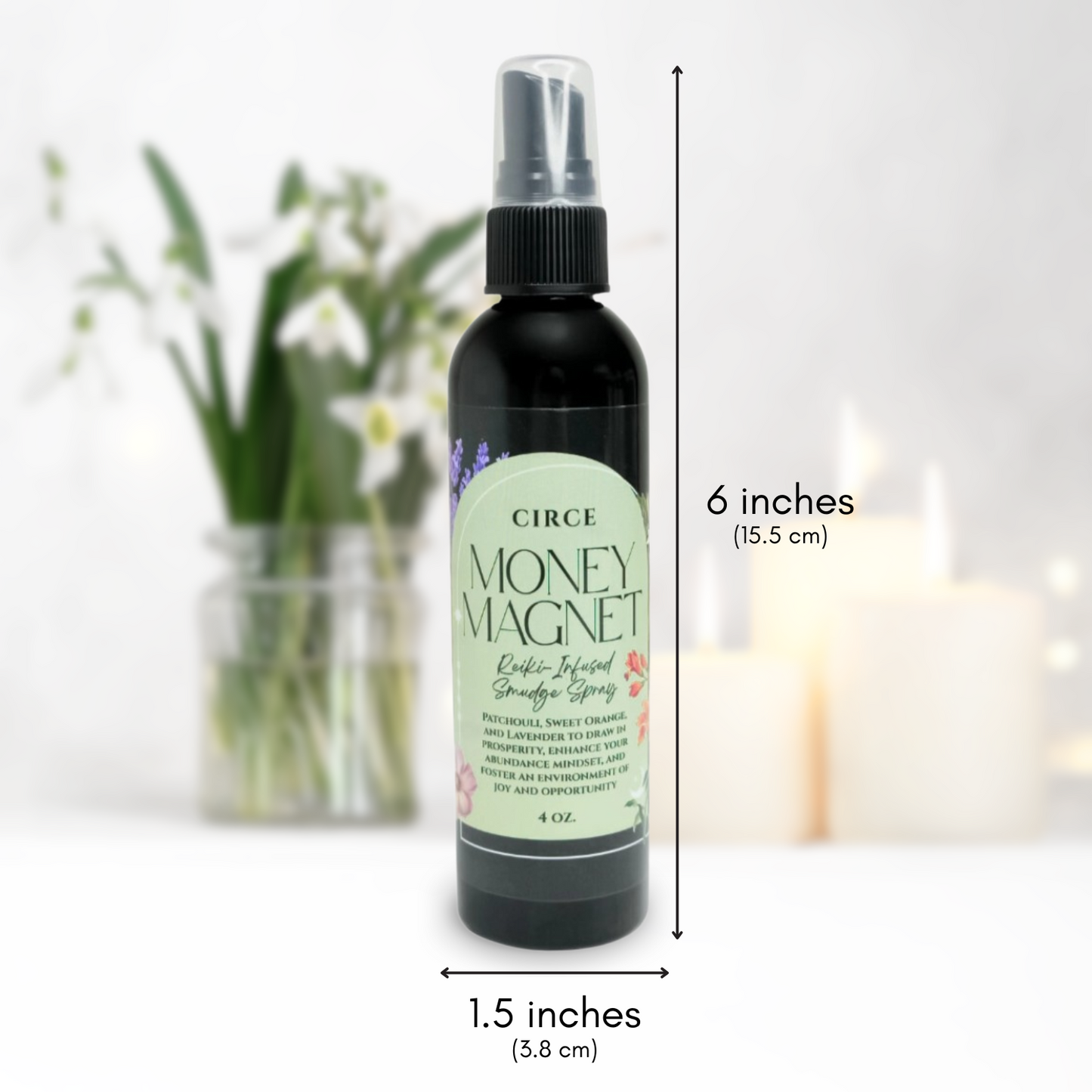 Money Magnet Smudge Spray 4oz.