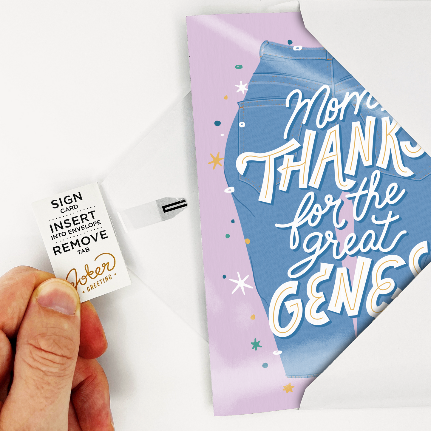 Endless Mother's Day Fart Card with Pull Surprise